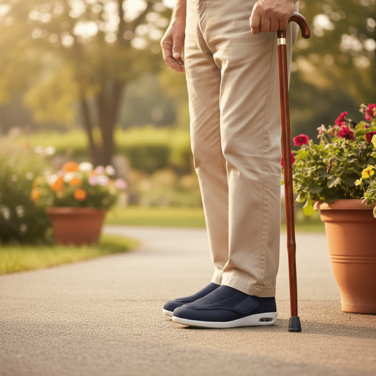SWELLCARE – Diabetiker Schuhe mit Memory Foam für geschwollene Füße