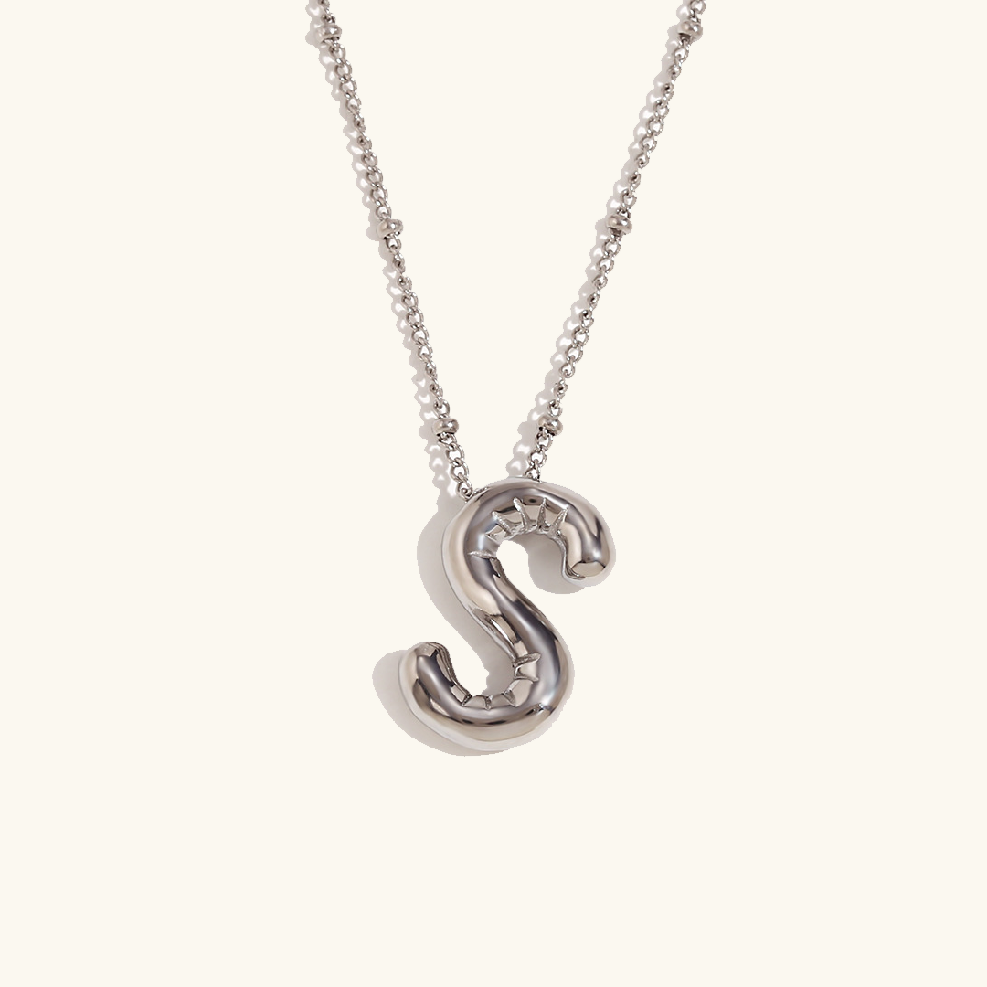 Arabella - Balloon Letter Initial Necklace — crafted for everyday quality.