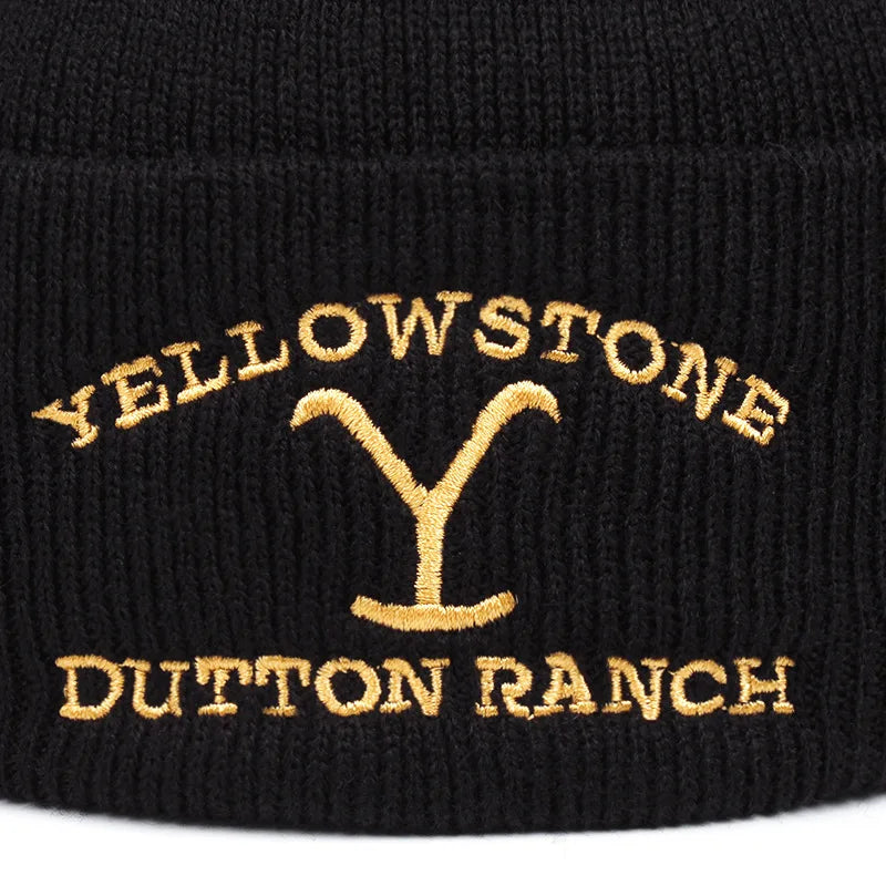 Strickmütze - Herren Rippenstrick Winter Fischer Mütze 