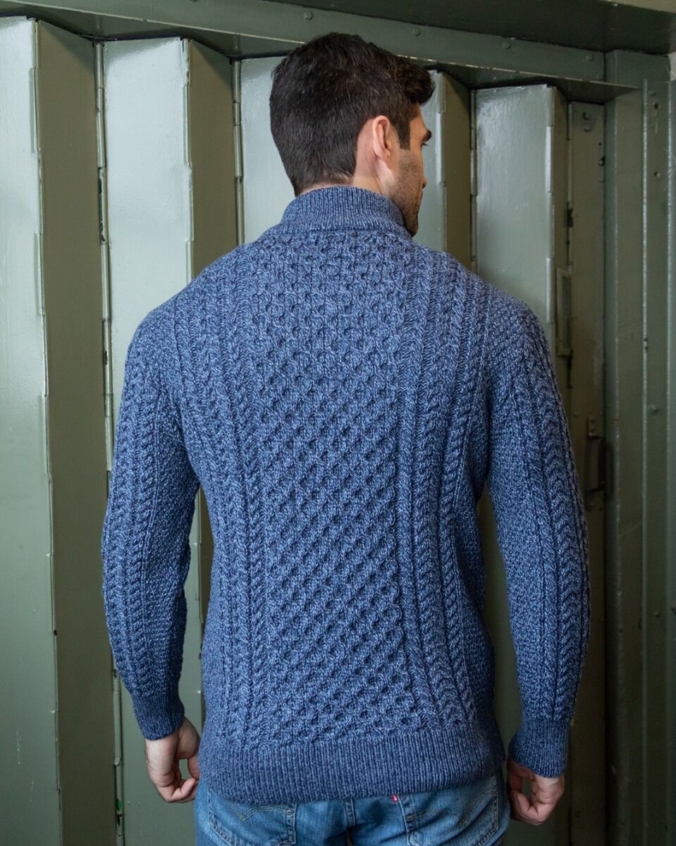 Trui à demi-zip pour hommes | Gebreide Pullover avec Klassieke Dagelijkse Stijl