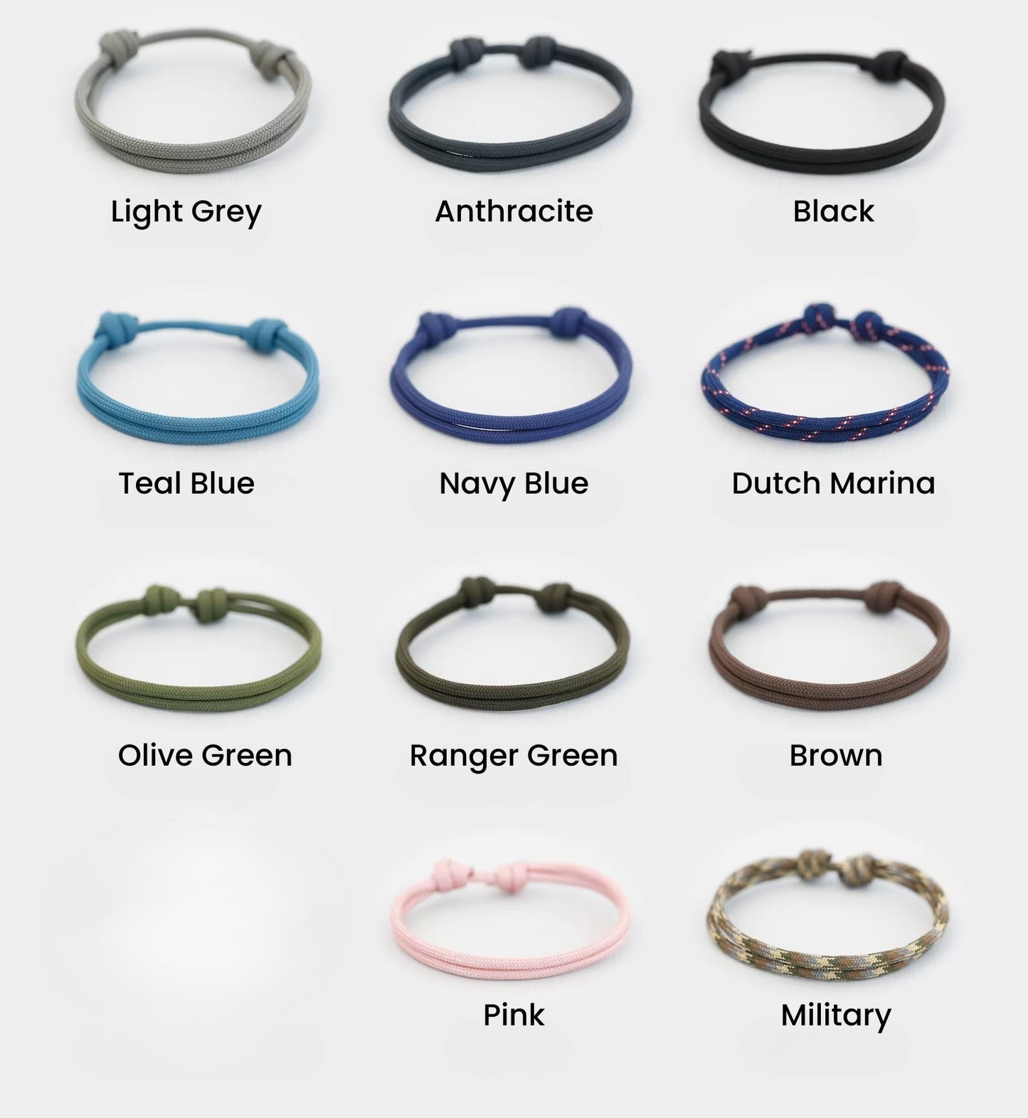 Bracelet James en corde de voile personnalisée — conçu pour une qualité au quotidien.