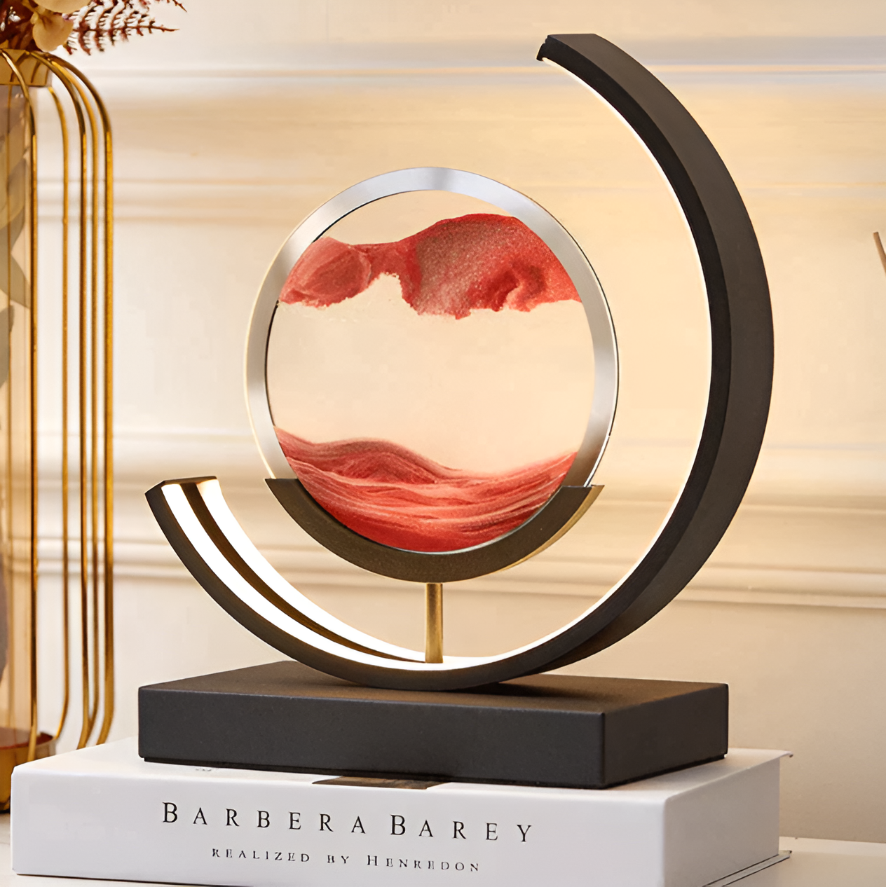 Lampe de chevet élégante à intensité variable et télécommandée pour une ambiance relaxante