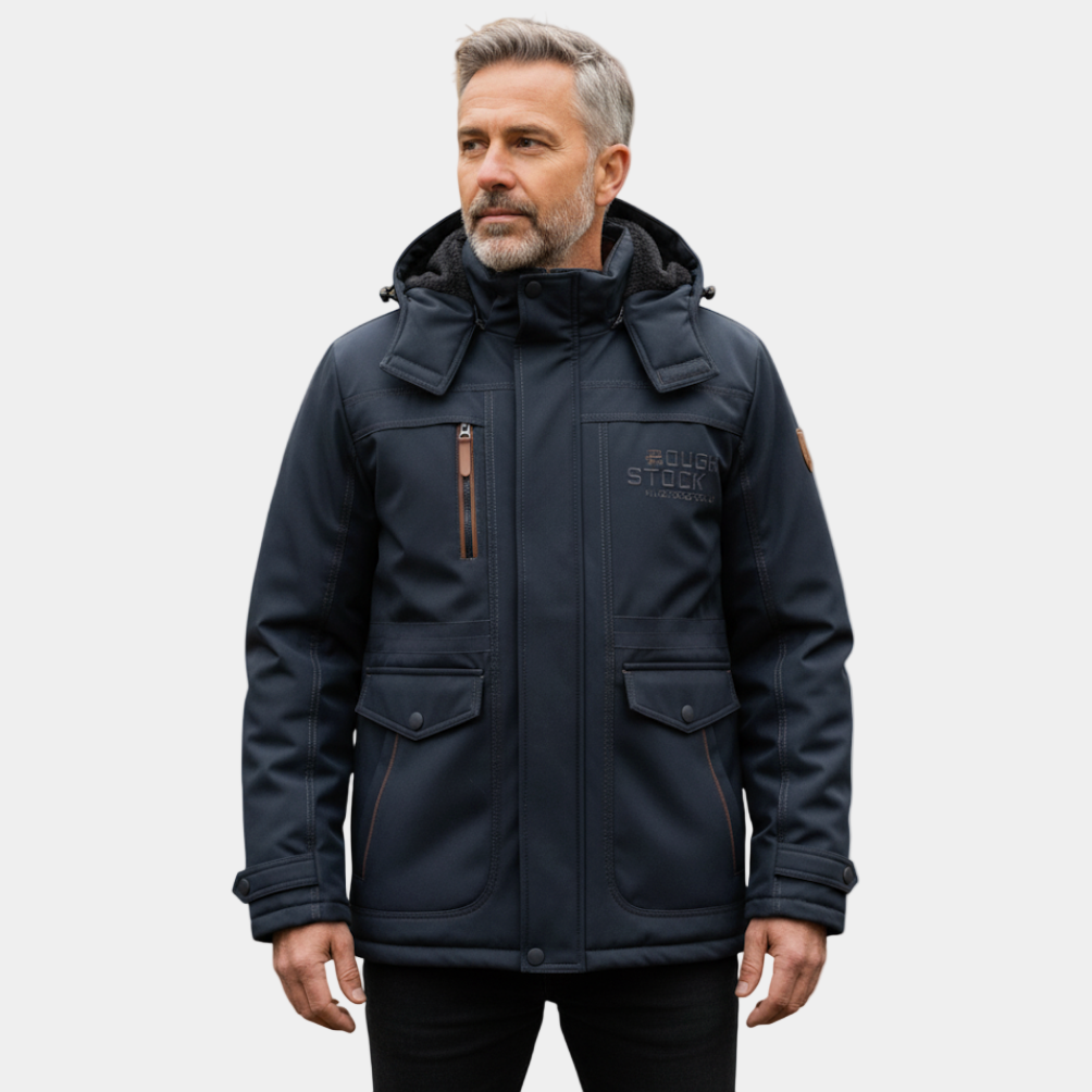 Herren Winterjacke mit Kapuze – Chaud, confortable et fonctionnel