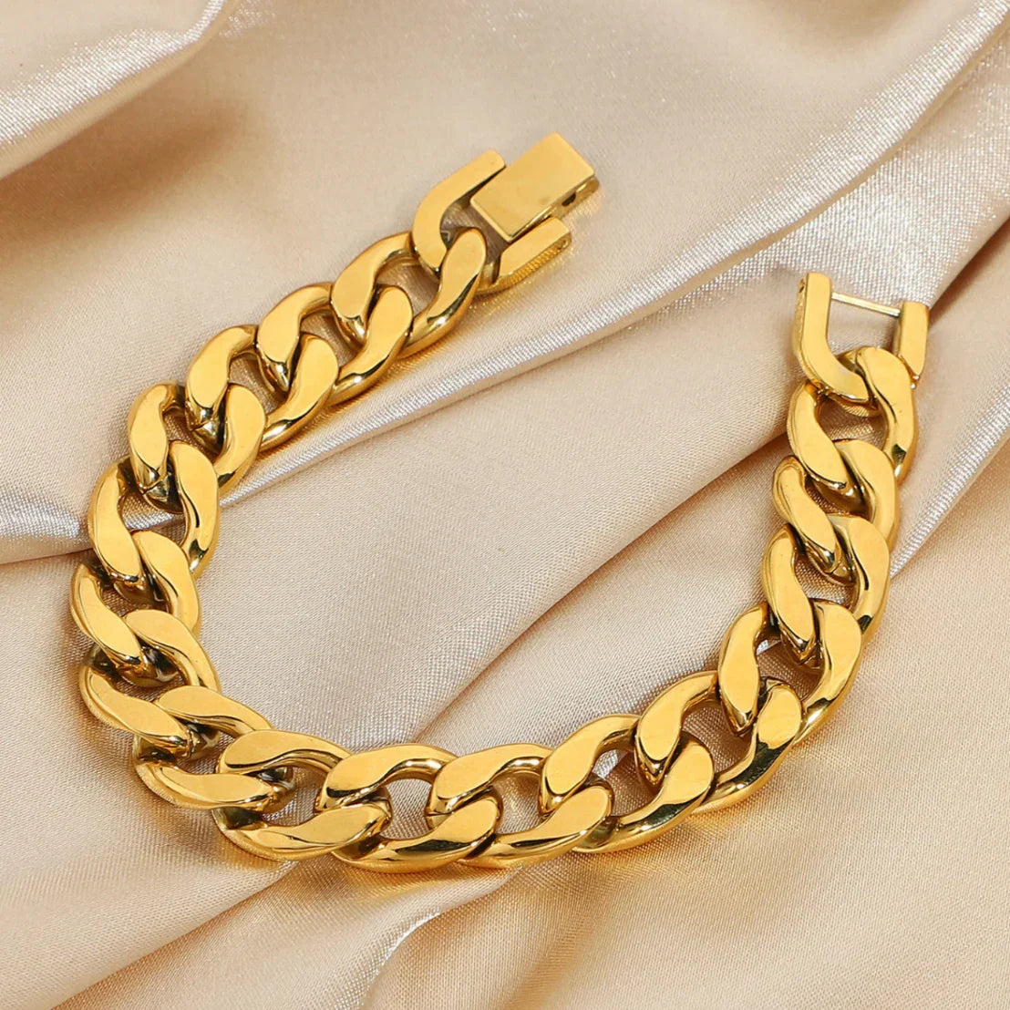 Kayle - Gold Chain Bracelet — made with care and attention to detail.