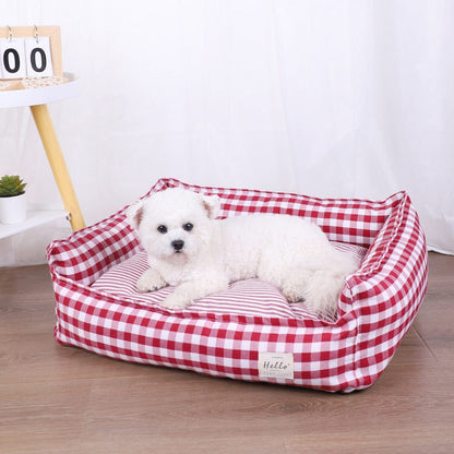 Panier pour chiens de petite et moyenne taille – Confortable, lavable et antidérapant
