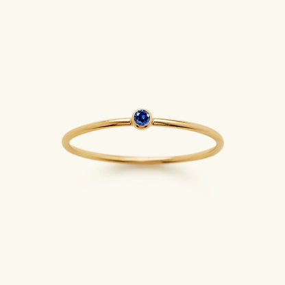 Briony - Birthstone Stacker Ring — made with care and attention to detail.