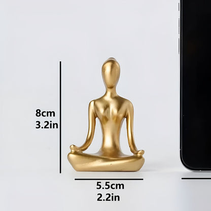 Zen Meditating Woman Statue for Home Decor and Yoga Enthusiasts