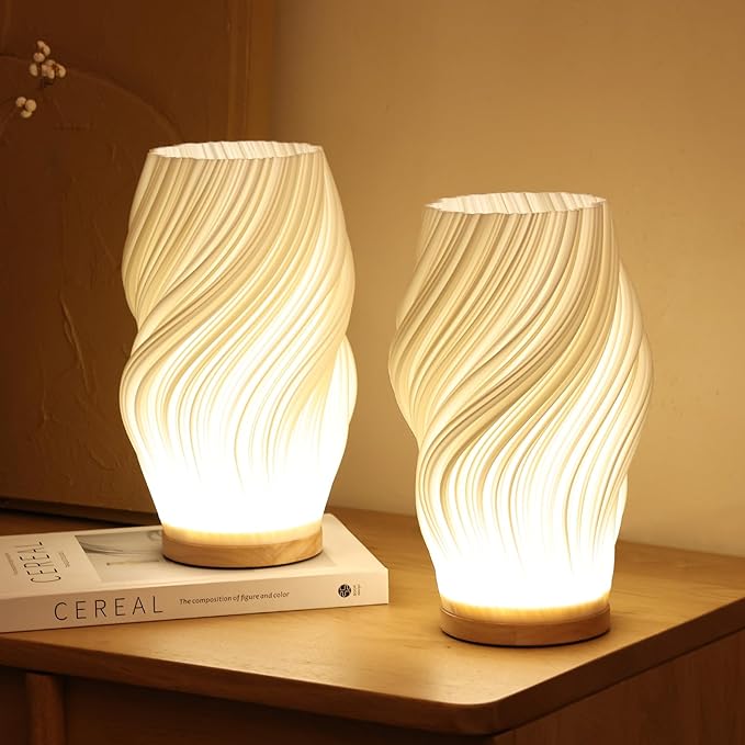 Adjustable Table Lamp with Warm & Natural Glow for Home Decor