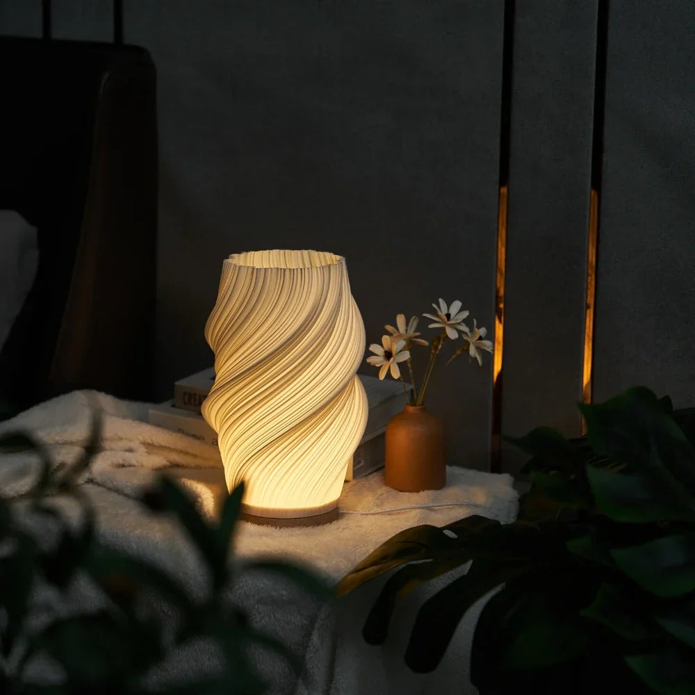Adjustable Table Lamp with Warm & Natural Glow for Home Decor