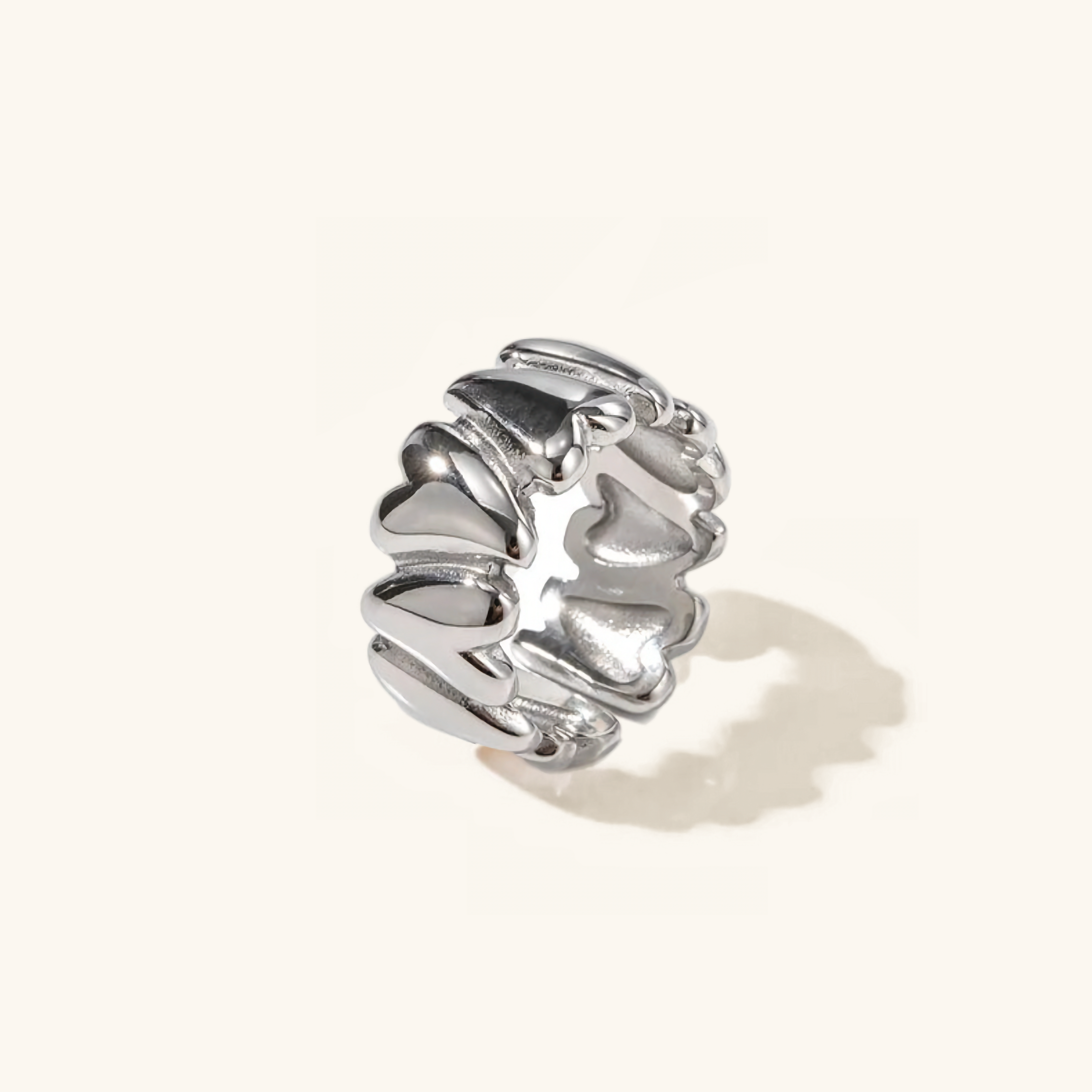 Cecilia - Sculpted Heart Ring — perfect for those who value comfort and design.