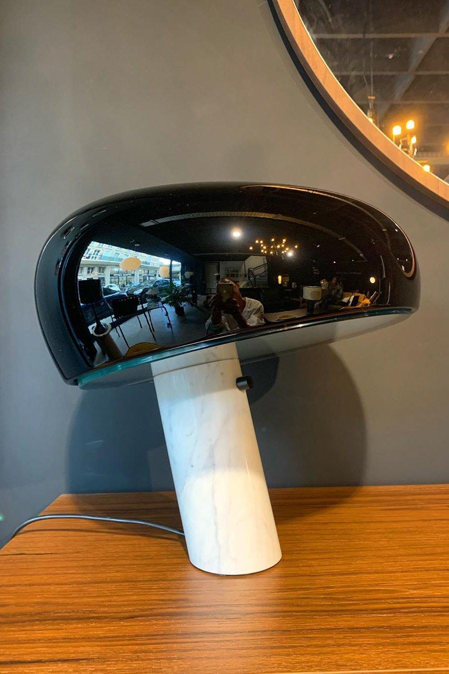 Lampe de table élégante en marbre pour chambre, salon et bureau