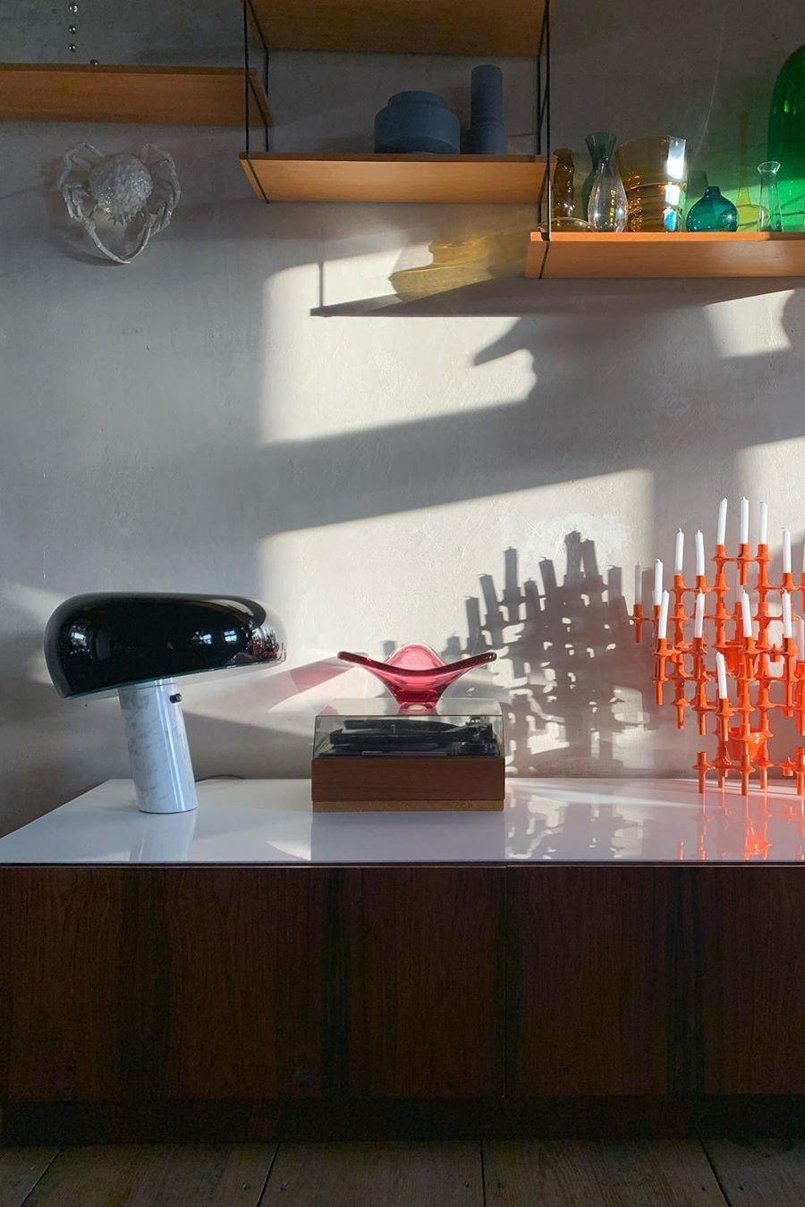 Lampe de table élégante en marbre pour chambre, salon et bureau