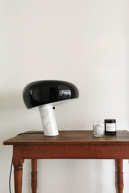 Lampe de table élégante en marbre pour chambre, salon et bureau