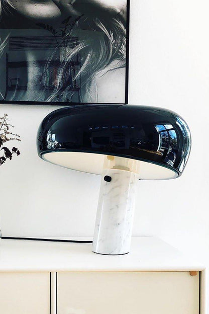 Lampe de table élégante en marbre pour chambre, salon et bureau