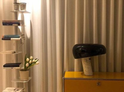 Lampe de table élégante en marbre pour chambre, salon et bureau