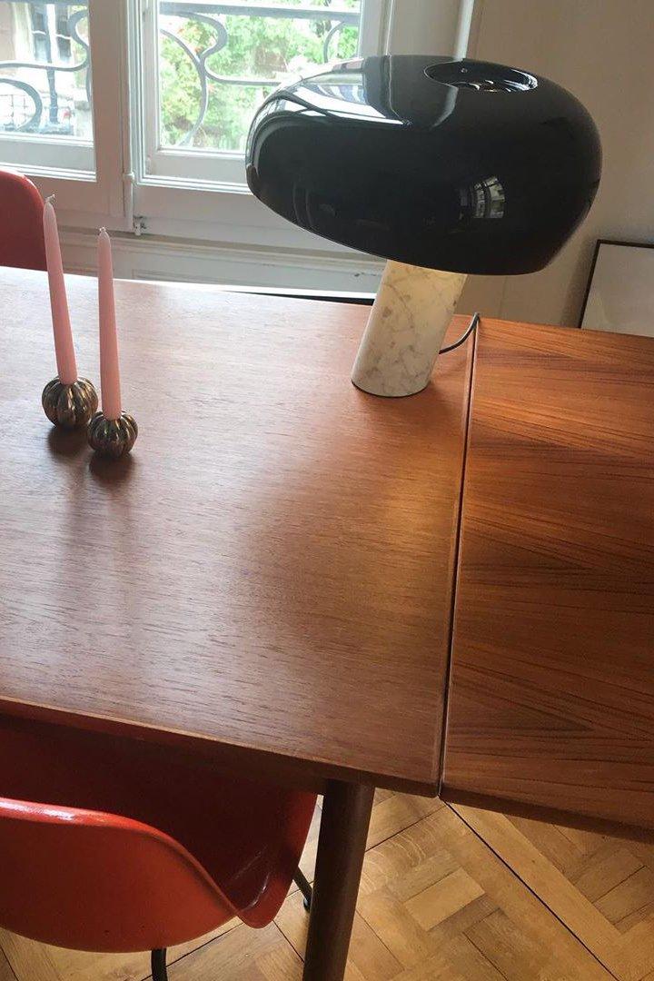 Lampe de table élégante en marbre pour chambre, salon et bureau