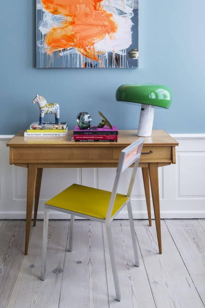 Lampe de table élégante en marbre pour chambre, salon et bureau