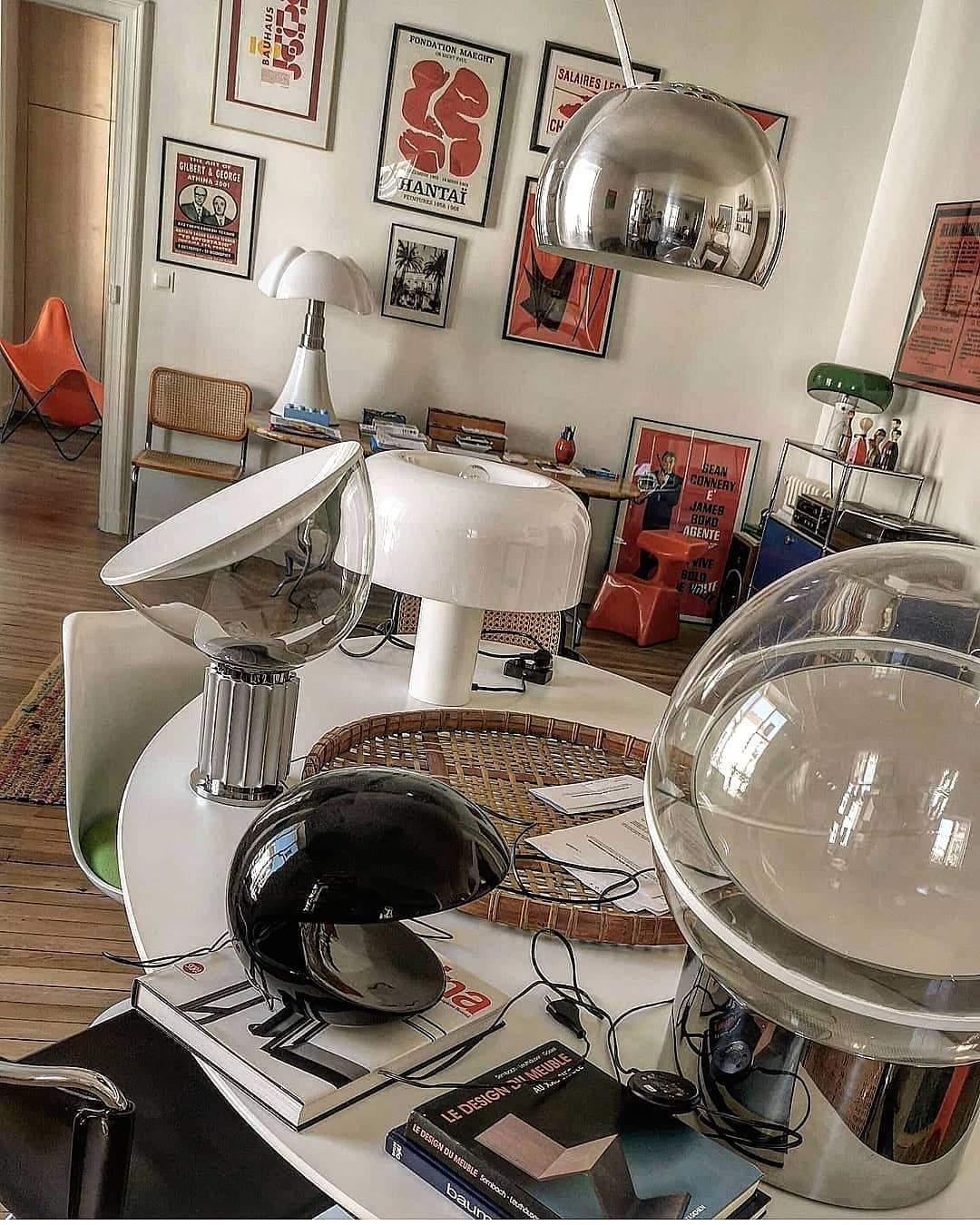 Lampe de table élégante en marbre pour chambre, salon et bureau