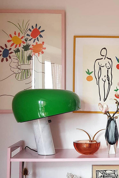 Lampe de table élégante en marbre pour chambre, salon et bureau