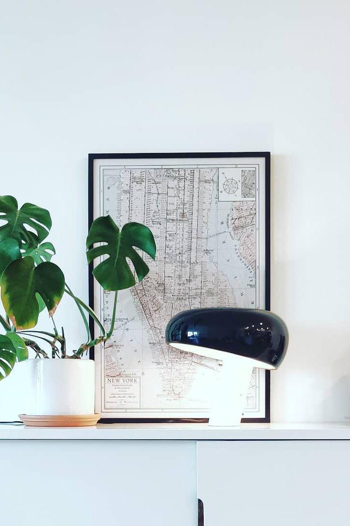 Lampe de table élégante en marbre pour chambre, salon et bureau