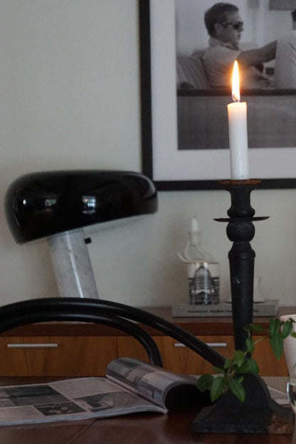 Lampe de table élégante en marbre pour chambre, salon et bureau