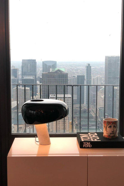 Lampe de table élégante en marbre pour chambre, salon et bureau