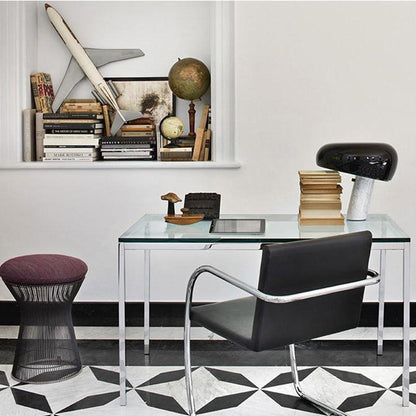 Lampe de table élégante en marbre pour chambre, salon et bureau