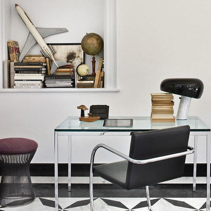 Lampe de table élégante en marbre pour chambre, salon et bureau