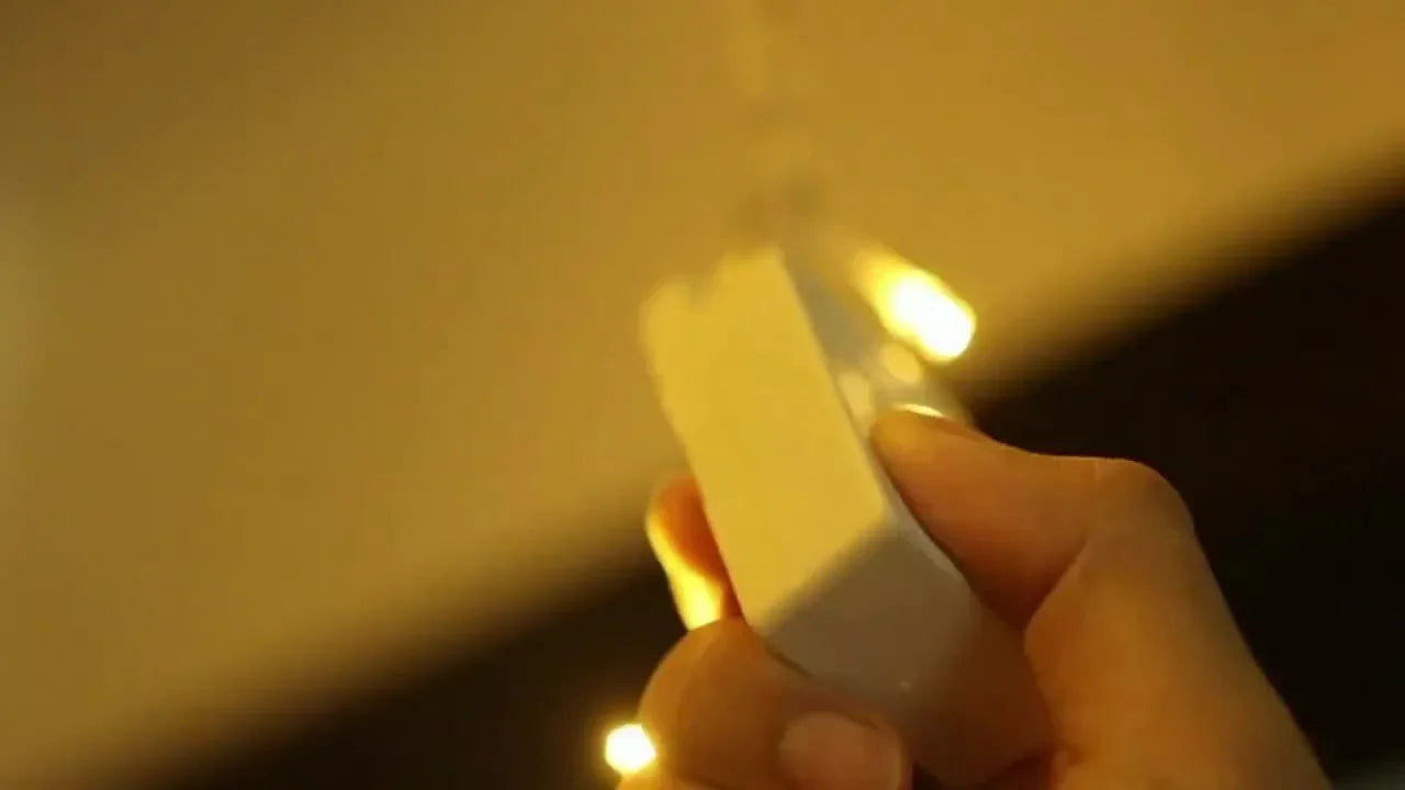 Schneeflocken Vorhanglicht - USB-Betrieb - Décoration intérieure