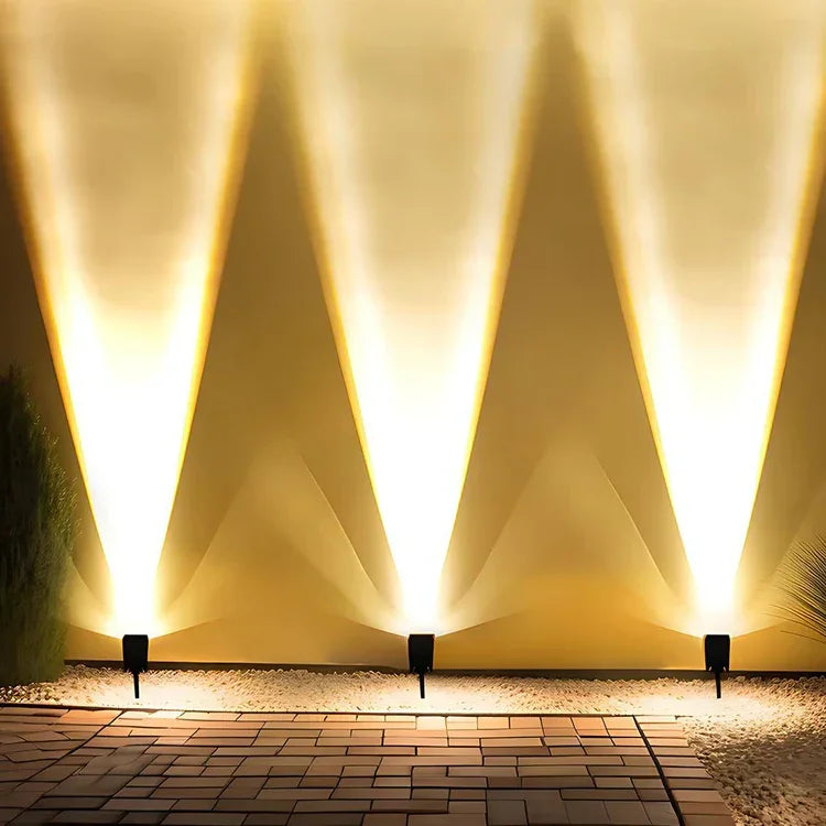 Spot solaire LED - Solarbetriebene Sicherheitslichter - Außenstrahler