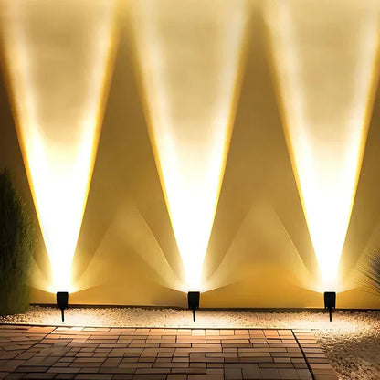 Spot solaire LED - Solarbetriebene Sicherheitslichter - Außenstrahler