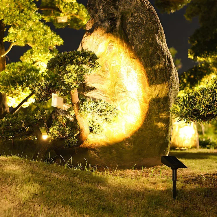 Spot solaire LED - Solarbetriebene Sicherheitslichter - Außenstrahler