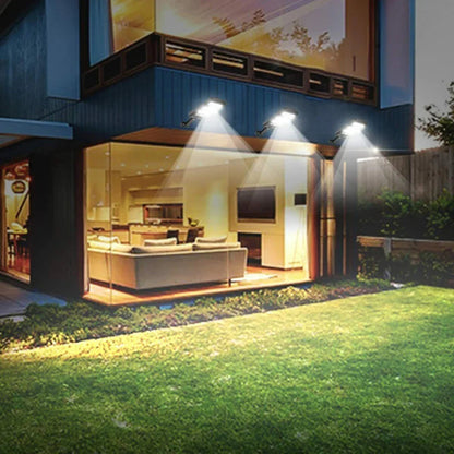 Lampe de rue solaire - LED-Bewegungsmelder - Wetterfestes Design