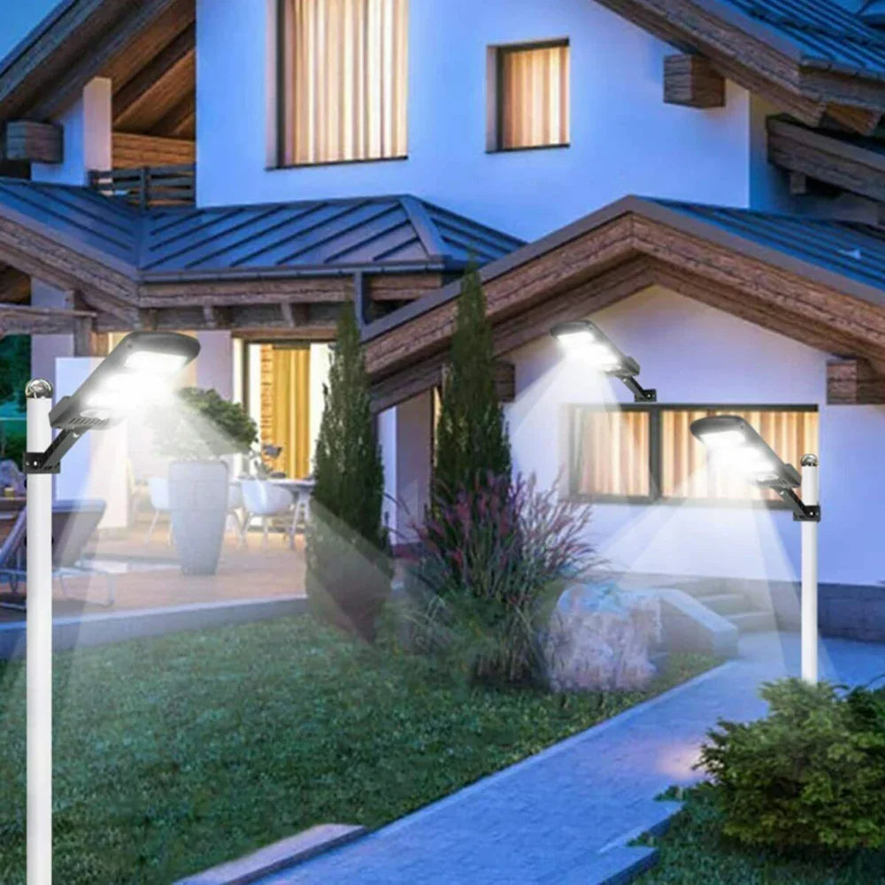 Solar-Straßenlampe - LED-Bewegungsmelder - Wetterfestes Design