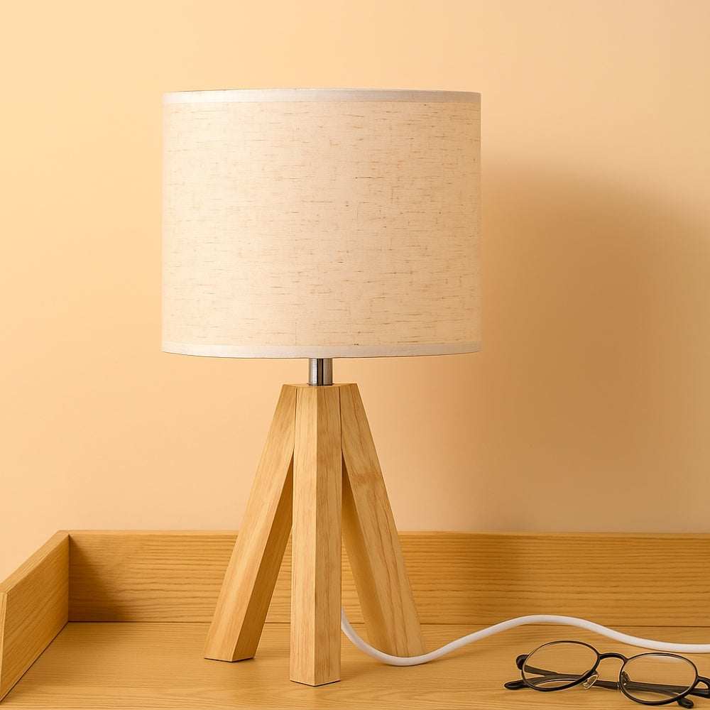 Lampe de table trépied minimaliste moderne pour salon et chambre