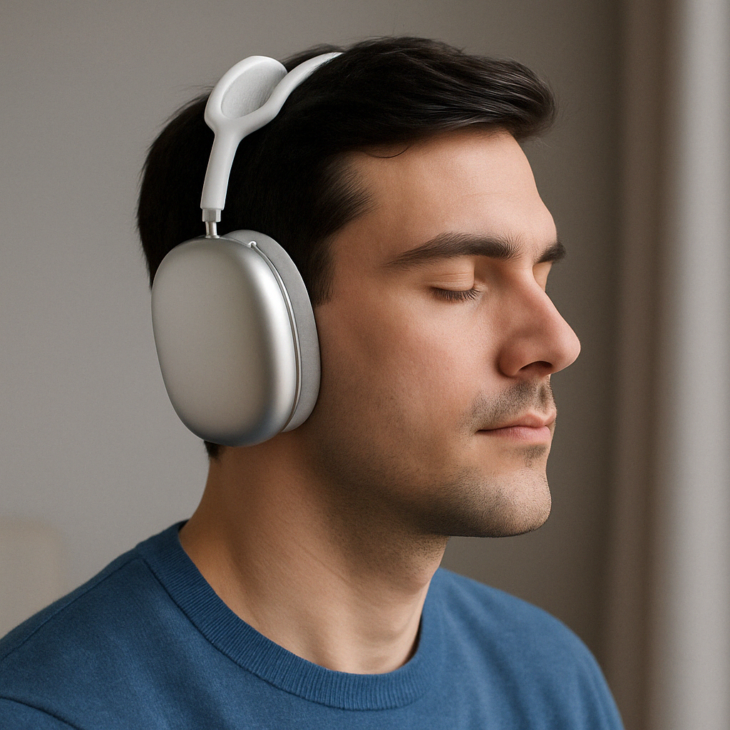 Bluetooth Over-Ear Headphones with Noise Cancelling - Wireless Audio