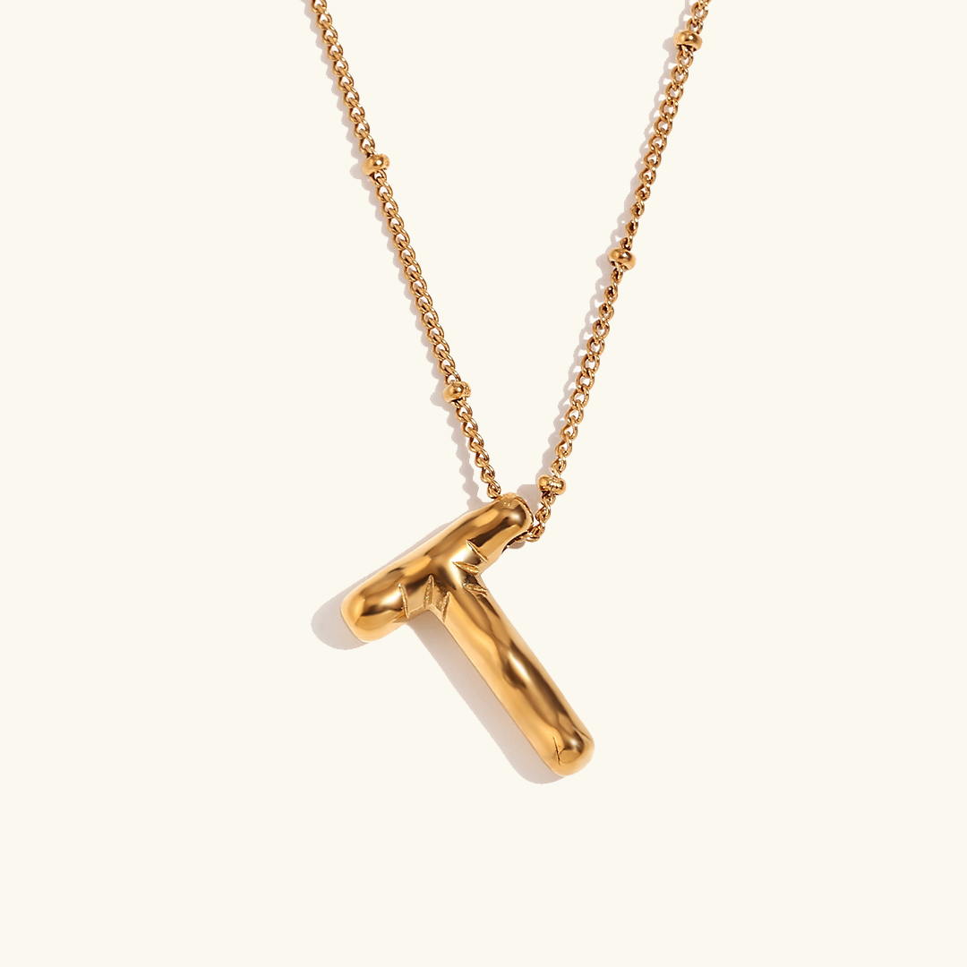 Arabella - Balloon Letter Initial Necklace — crafted for everyday quality.