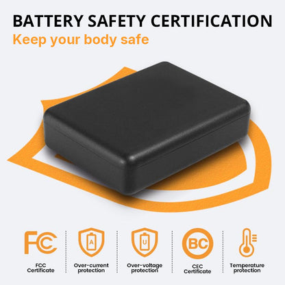 Gants chauffants imperméables rechargeables à motif camouflage pour les activités hivernales en extérieur