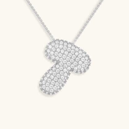Collier Esme - Initiale en forme de bulle avec diamant — conçu pour inspirer votre style de vie.