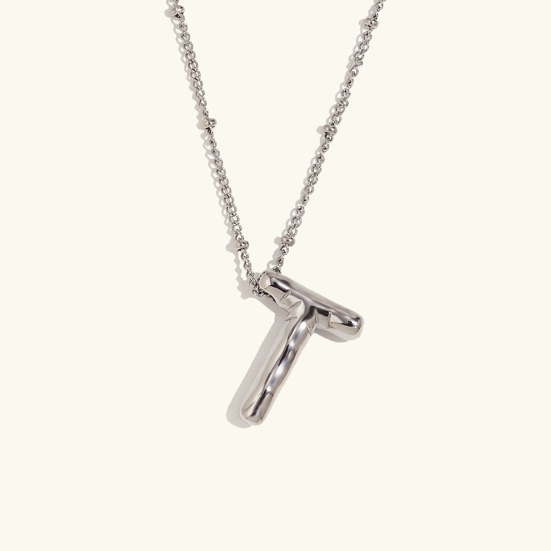 Arabella - Balloon Letter Initial Necklace — crafted for everyday quality.