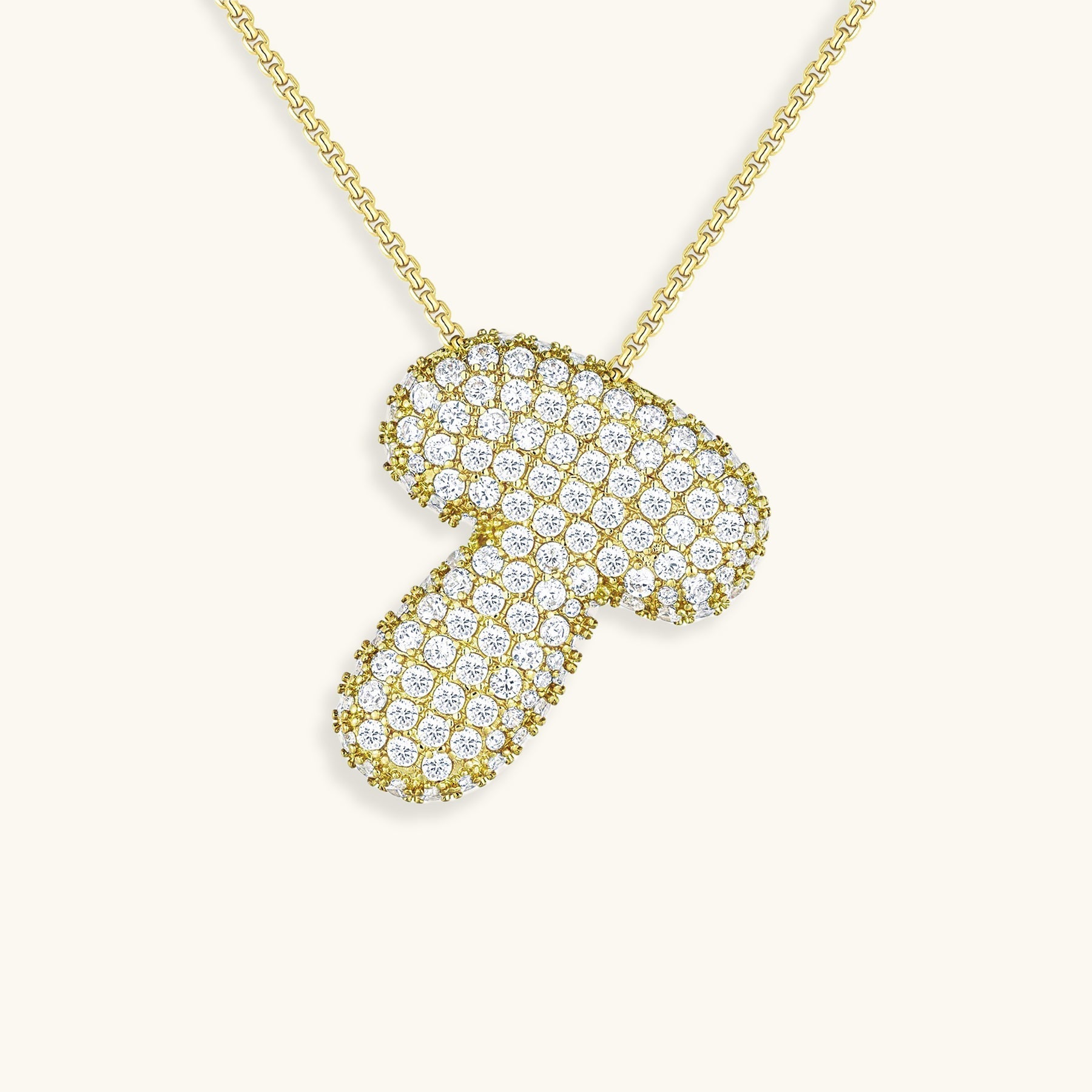 Esme - Bubble Initial Diamond Necklace — designed to inspire your lifestyle.