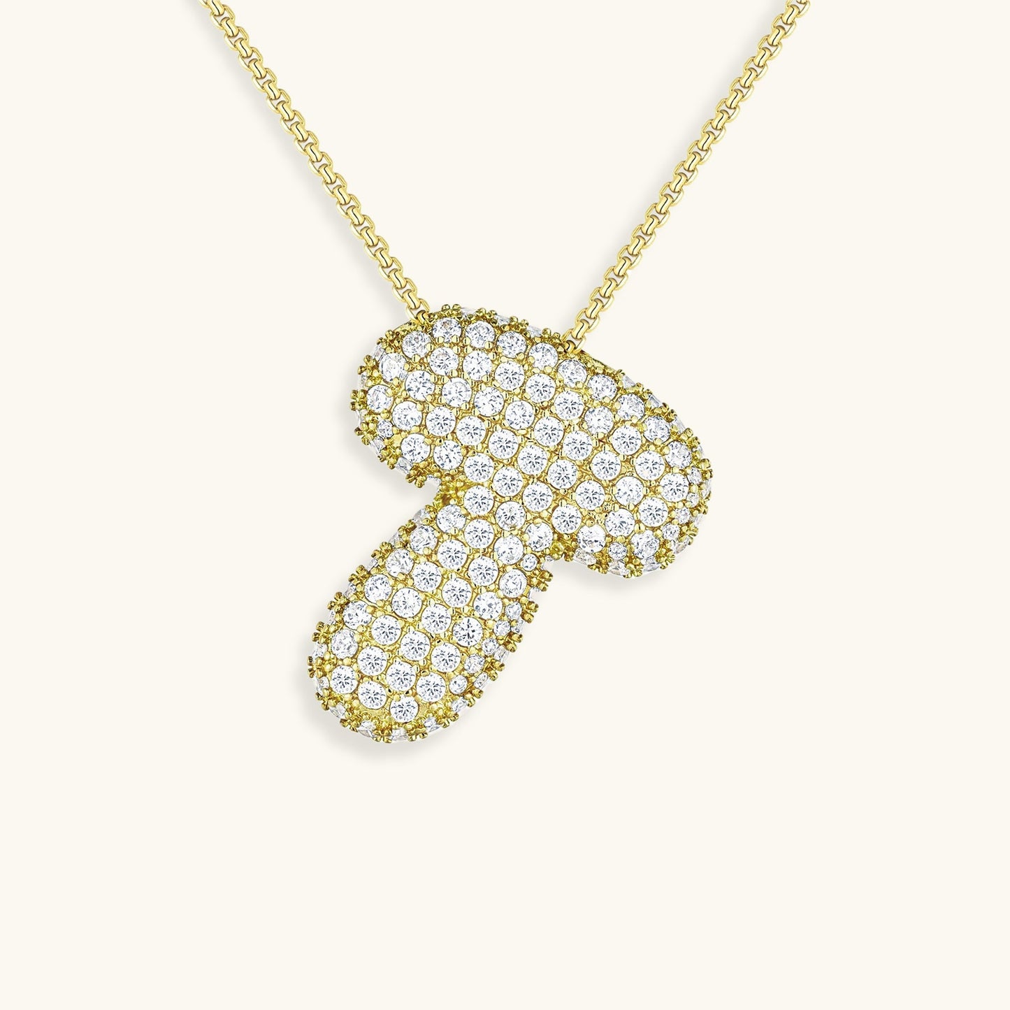 Collier Esme - Initiale en forme de bulle avec diamant — conçu pour inspirer votre style de vie.