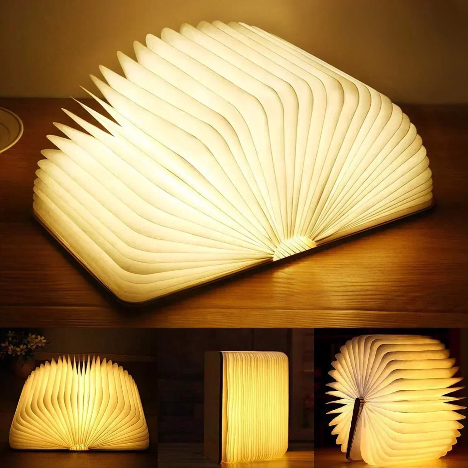 Tischlampe - Faltbares Design - LED-Beleuchtung