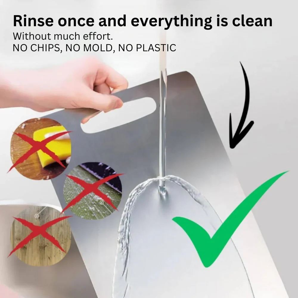 Titanoberfläche Schneidebrett – Nicht-poröses Design