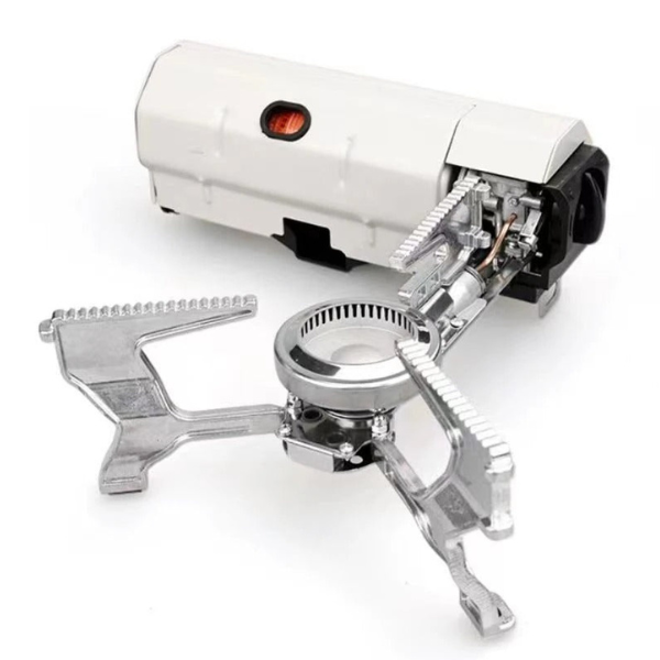 Réchaud à gaz de camping portable et léger | Équipement de cuisine de plein air pliable