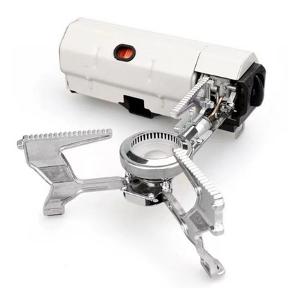 Réchaud à gaz de camping portable et léger | Équipement de cuisine de plein air pliable