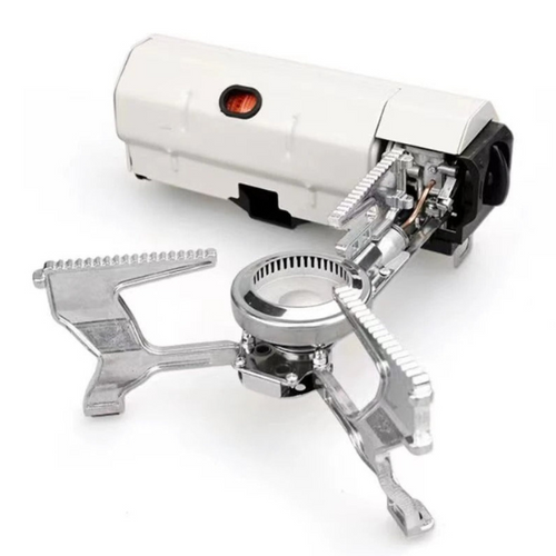 Réchaud à gaz de camping portable et léger | Équipement de cuisine de plein air pliable