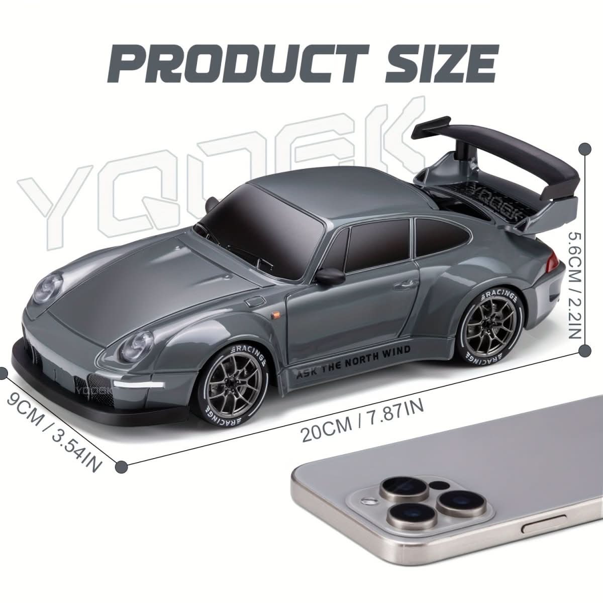 DRIFTRACER – RC Auto für LED Drift & 4WD Spaß