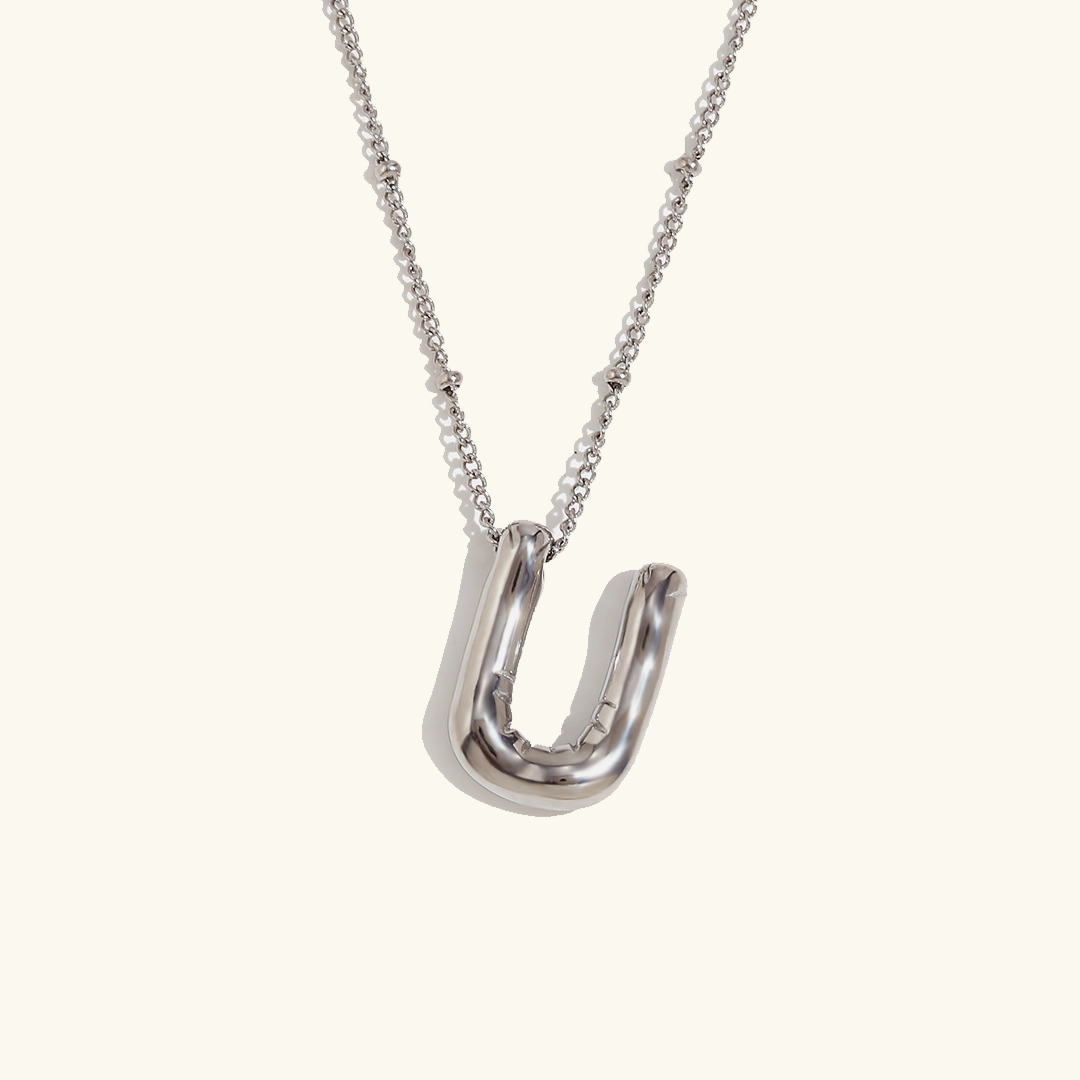 Arabella - Balloon Letter Initial Necklace — crafted for everyday quality.