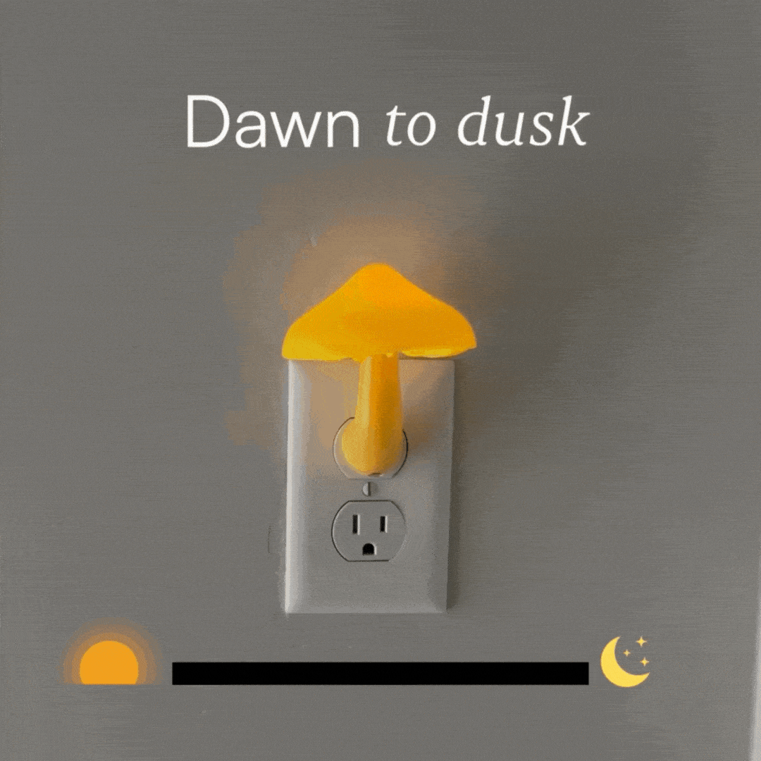 Lampe de nuit champignon